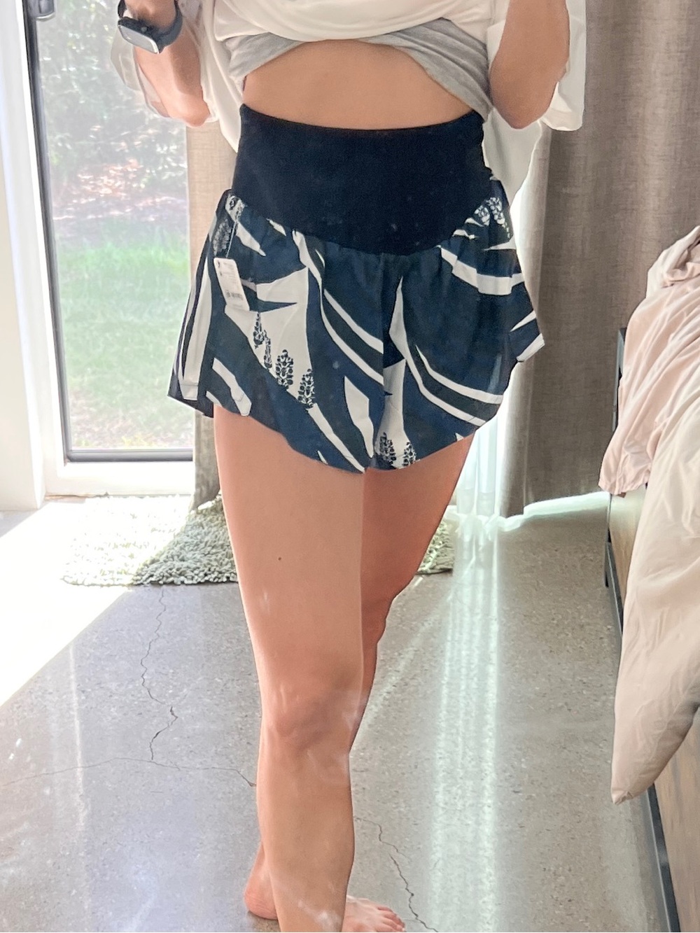 NWT💙Fp movement S carpe diem shorts with logos